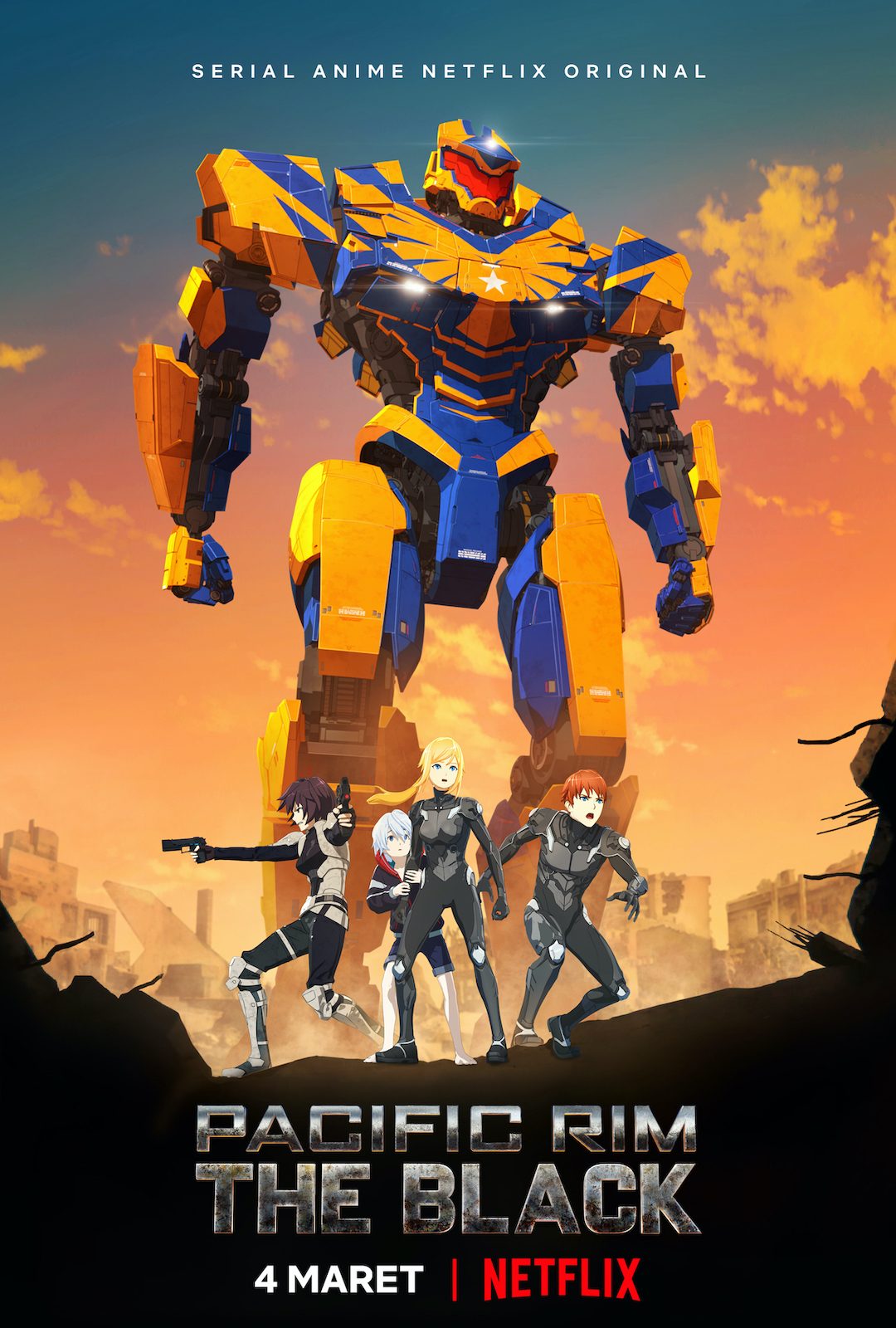 Pacific Rim The Black Season 1 สงครามอสูรเหล็ก สมรภูมิมืด ซีซั่น 1 ตอนที่ 1-7 พากย์ไทย