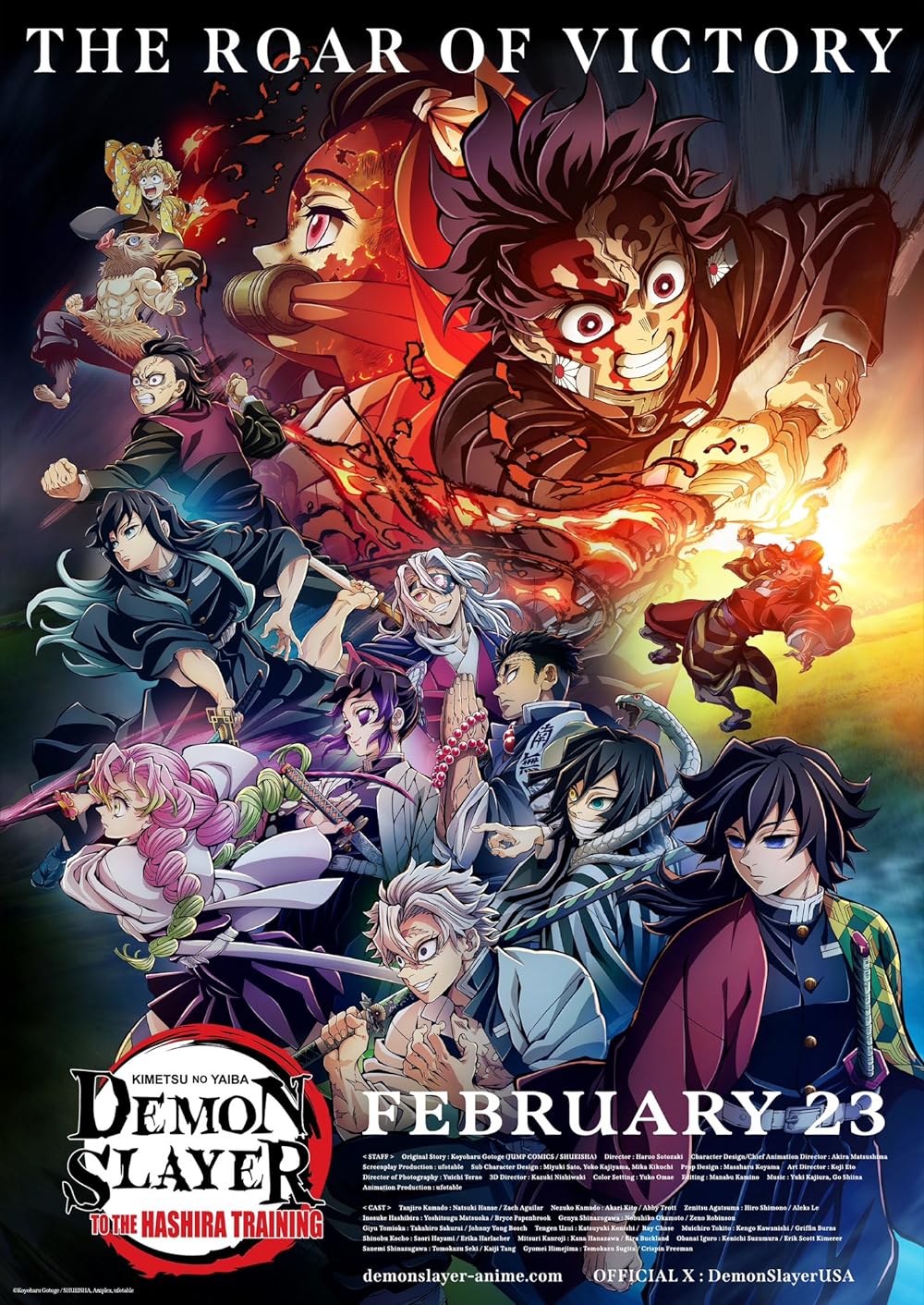 Demon Slayer Kimetsu no Yaiba To the Hashira Training ดาบพิฆาตอสูร ปาฏิหาริย์แห่งสายสัมพันธ์ สู่การสั่งสอนของเสาหลัก พากย์ไทย (เสียงไทยโรง)